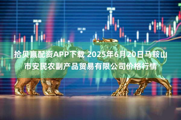 拾贝赢配资APP下载 2025年6月20日马鞍山市安民农副产品贸易有限公司价格行情